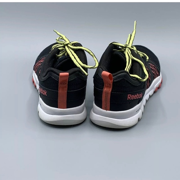 Reebok Sublite Running Shoe Black Pink Memory Foam - Picture 4 of 7